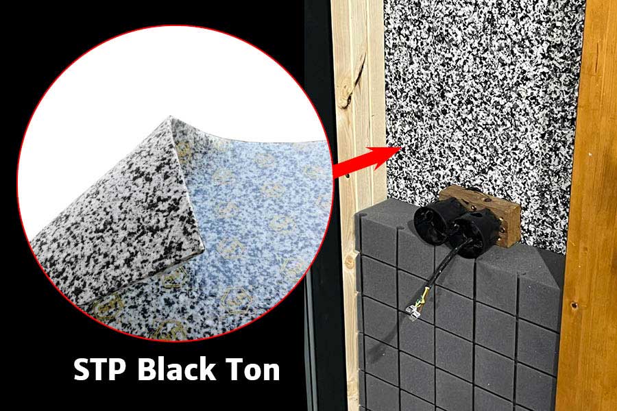 STP Black Ton zvukovo izolačný materiál na stenu