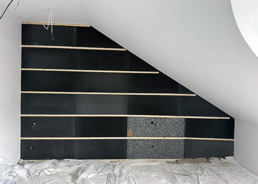 Materiály na odhlučnenie stien, podláh a stropov