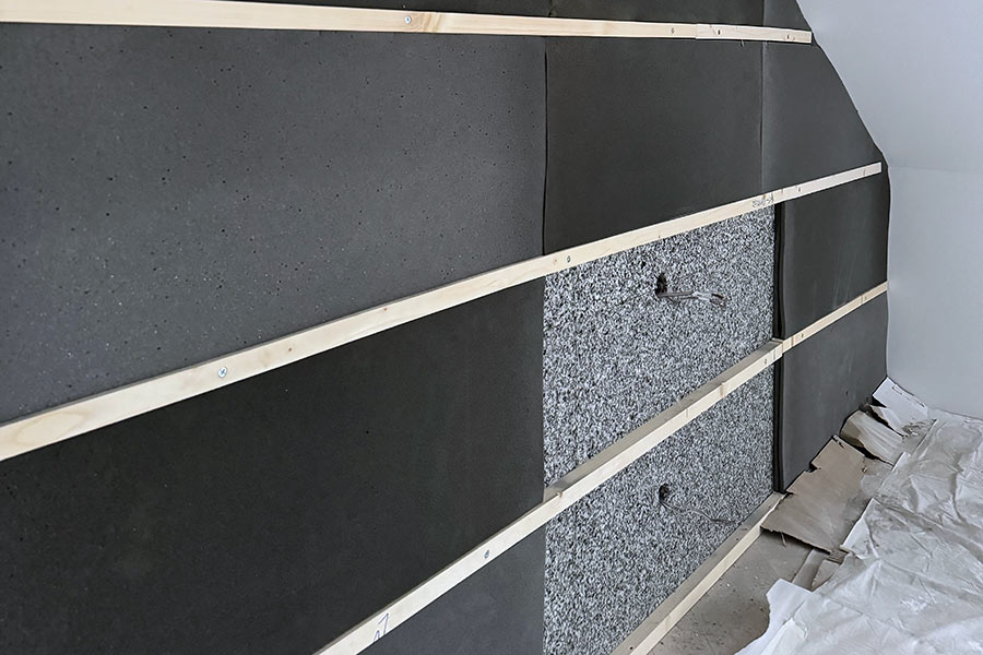 Materiály na odhlučnenie stien, podláh a stropov