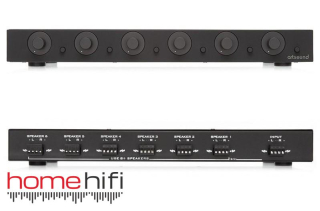 ARTSOUND SVC6.2 B - distribútor signálu pre 6 zón, čierny