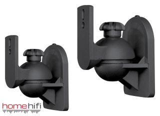 Pro-Ject Wallmount SB3 - Nástenné držiaky pre reproduktory, 2 ks, čierne