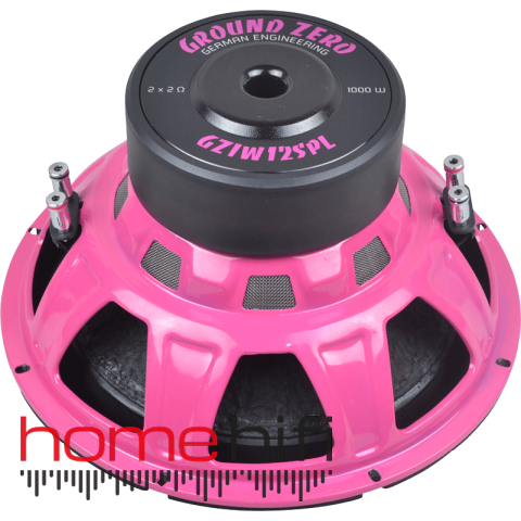 Ground Zero GZIW 12XSPL-D2 PINK